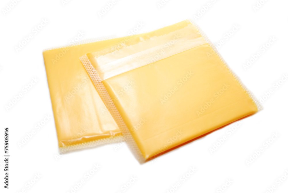 Packaged Processed American Cheese Slices Packaged Processed American Cheese Slices