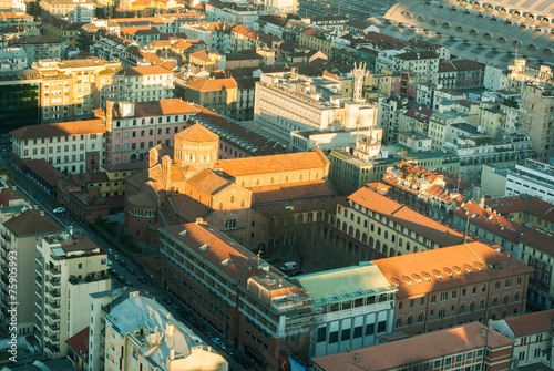 Overview of the city of Milan