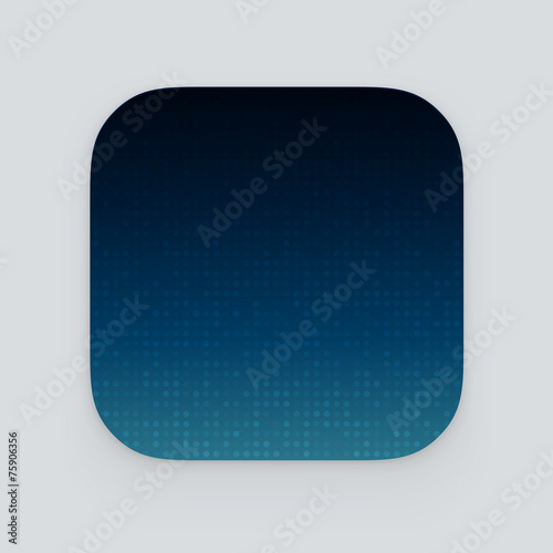 Colorful app icon. Vector template