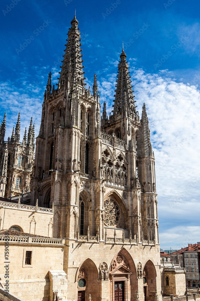 Fototapeta premium Cathedral of Santa Maria, Burgos