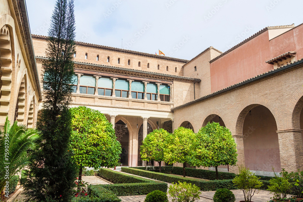 Aljaferia palace in Saragossa
