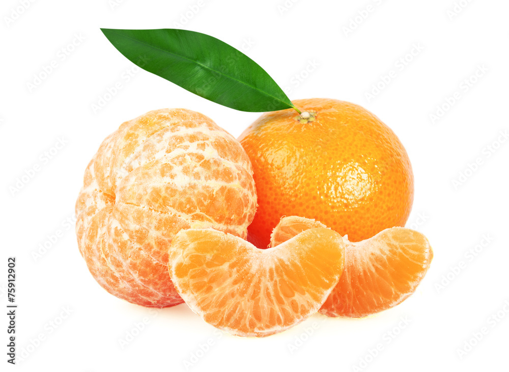 Tangerine or Mandarin Fruit