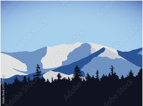 White mountain
