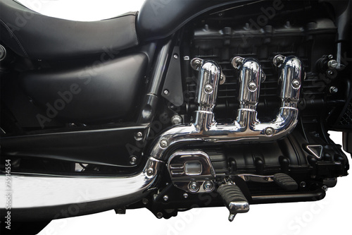 Motorcycle engine system © Creativa Images