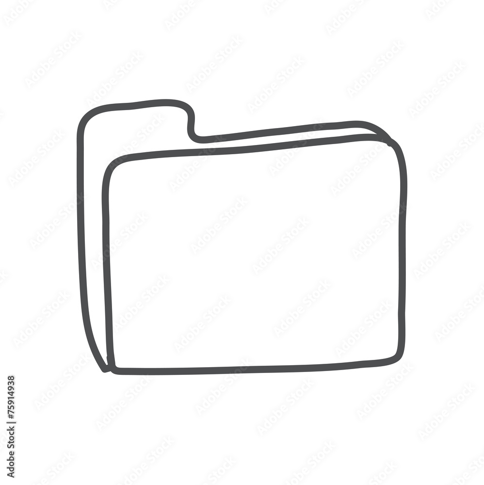 Folder Files Data Information Computer Storage Vector Concept Folder Files Data Information Computer Storage Vector Concept