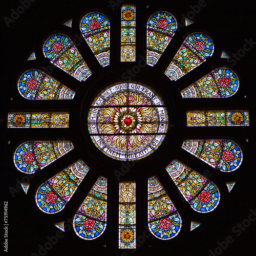 Stained Glass, Basilica of St. Nicholas