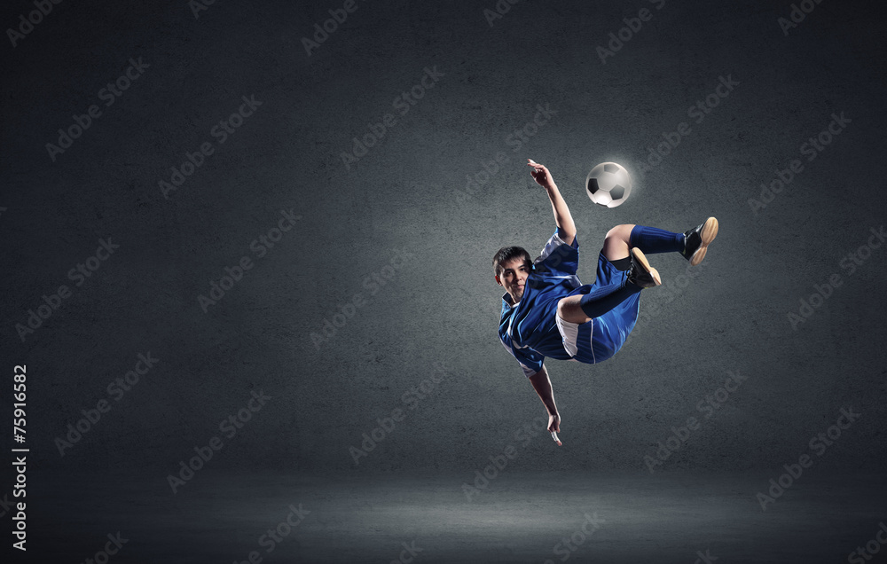 Obraz premium Football player