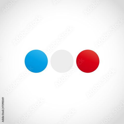 bleu, blanc, rouge