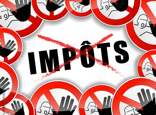 no tax concept illustration