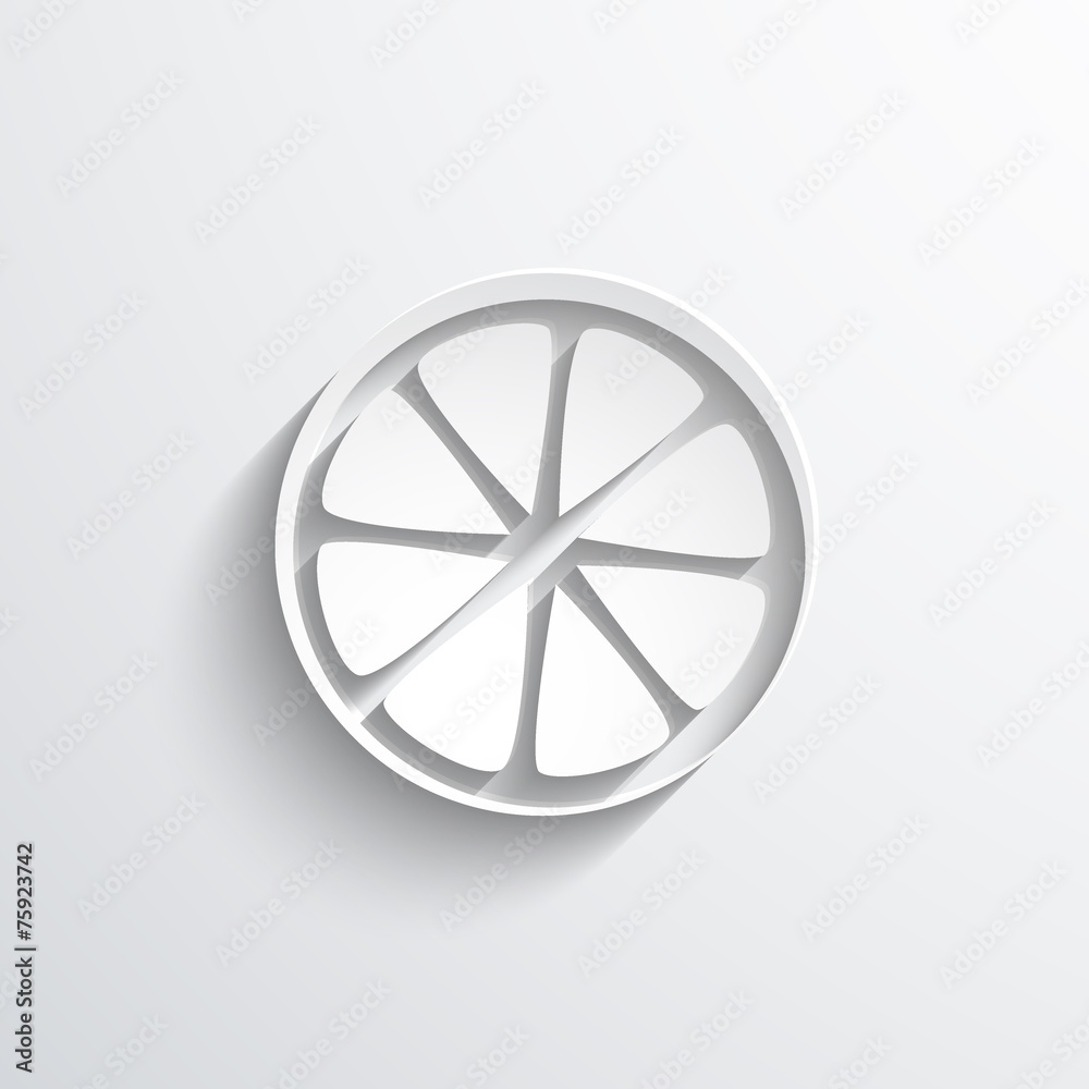 Obraz premium lemon web icon