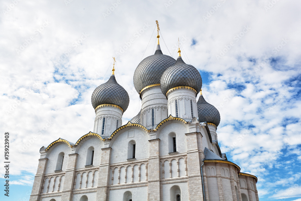 Rostov Kremlin, Assumption Cathedral domes