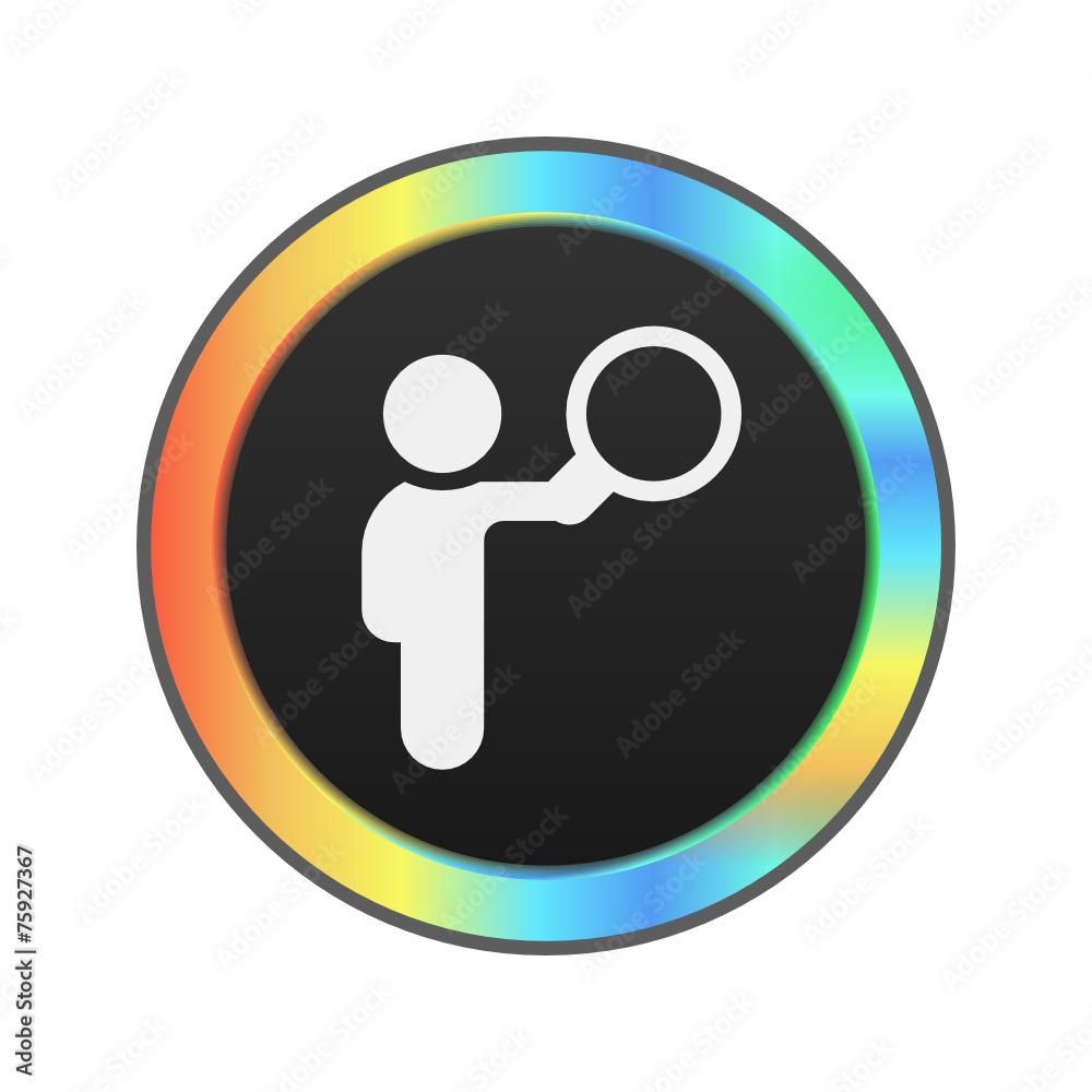 Colorful Web Icon Colorful Web Icon