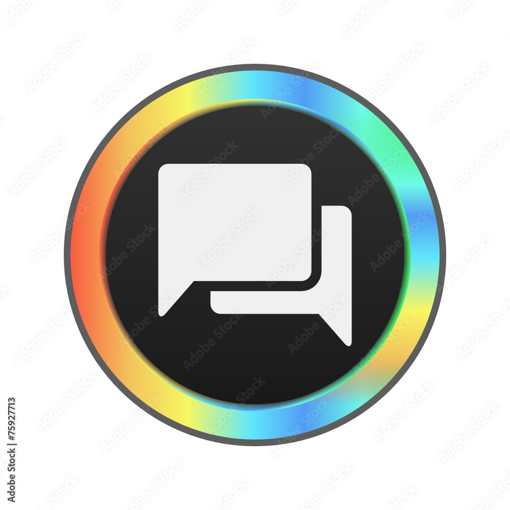Colorful Web Icon Colorful Web Icon
