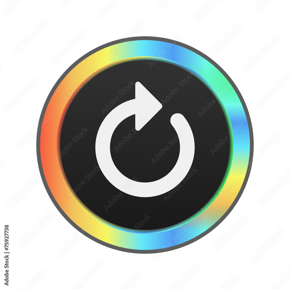 Colorful Web Icon Colorful Web Icon