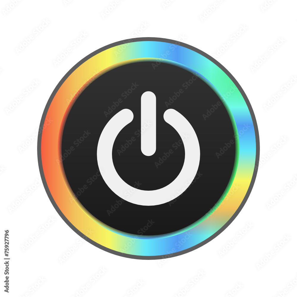 Colorful Web Icon Colorful Web Icon
