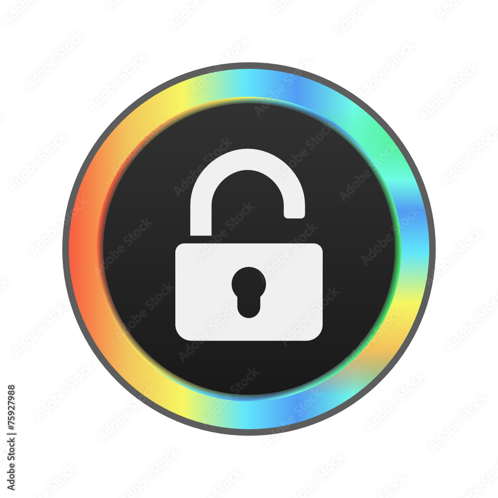 Colorful Web Icon Colorful Web Icon