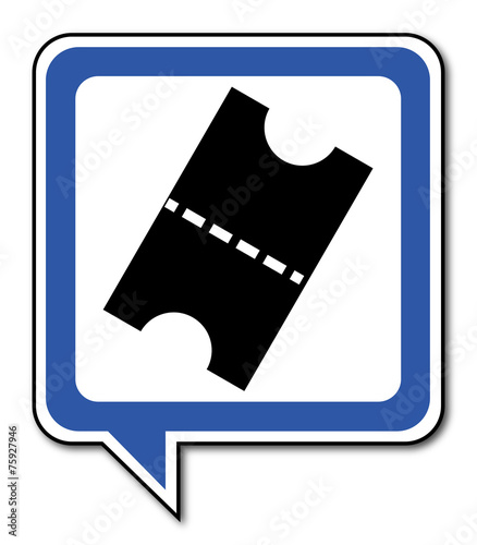 Logo ticket.