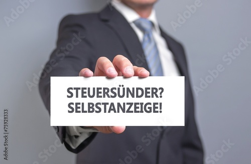 Steuersünder - Konzept