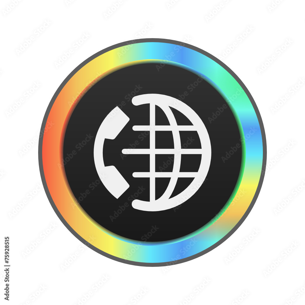 Colorful Web Icon Colorful Web Icon