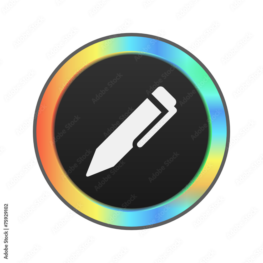 Colorful Web Button