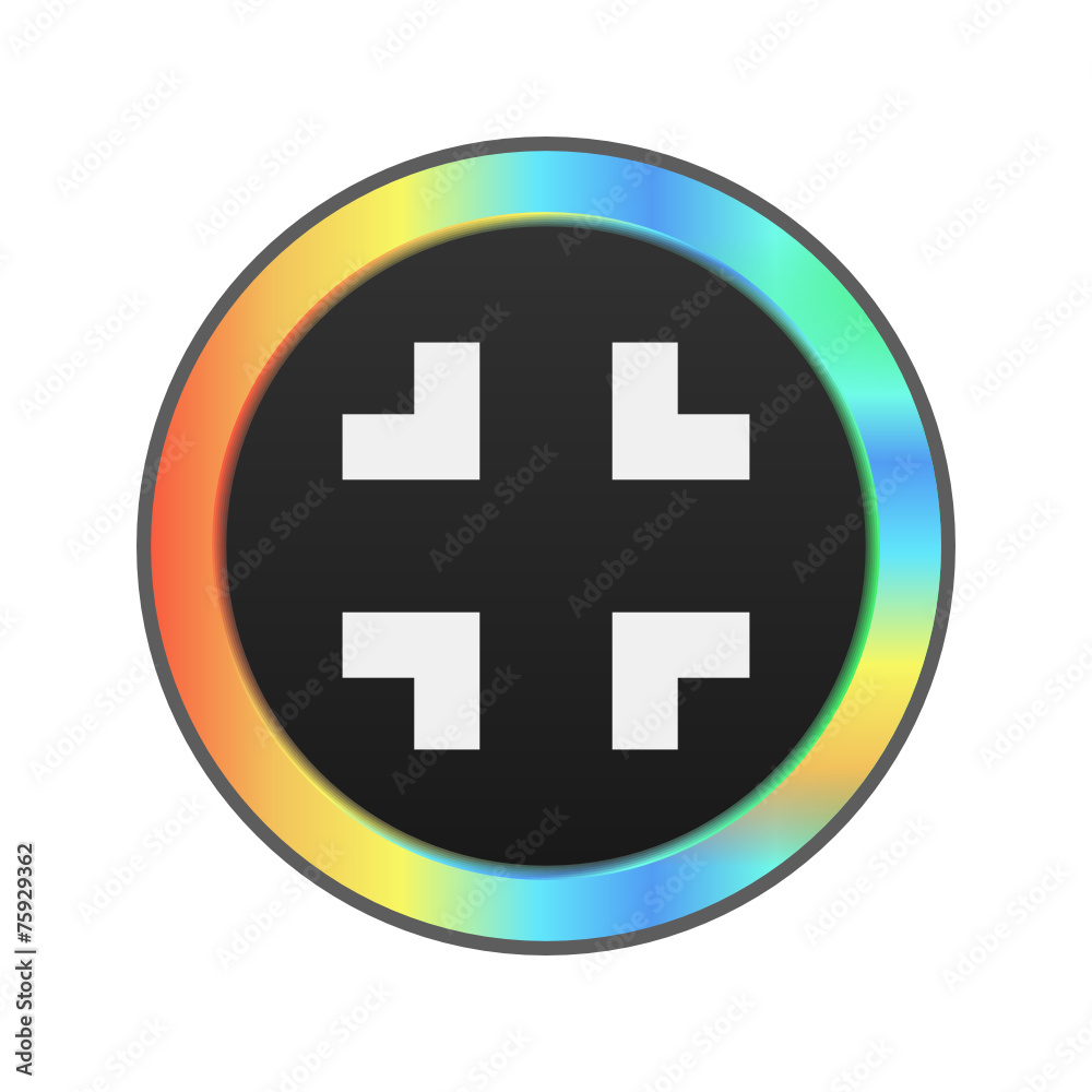 Colorful Web Button Colorful Web Button