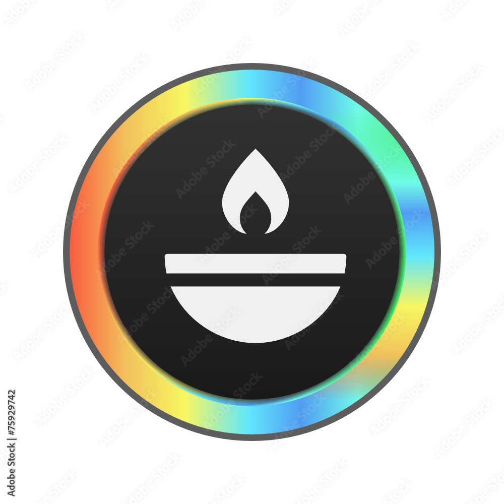 Colorful Web Button Colorful Web Button