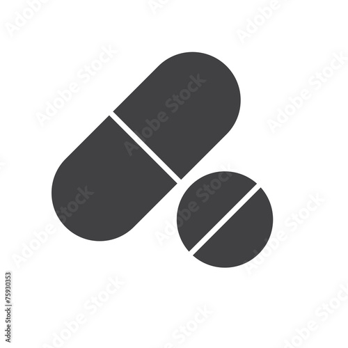 Vitamin pills icon