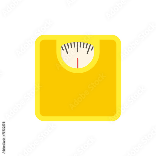 Bathroom scale icon