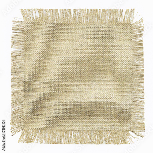 Flap burlap, background