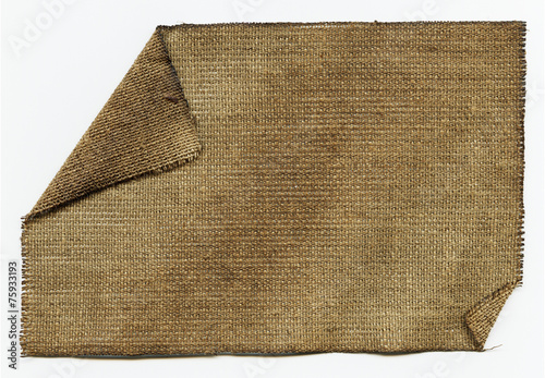 Flap burlap, background