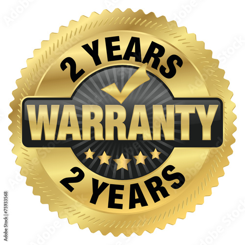 2 years warranty