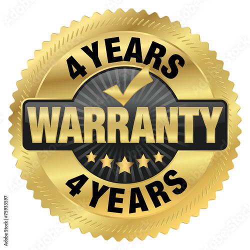 4 years warranty
