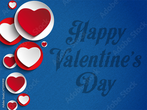 Valentines Day Heart Jeans Background