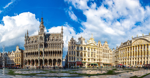 The Grand Place in Brussels