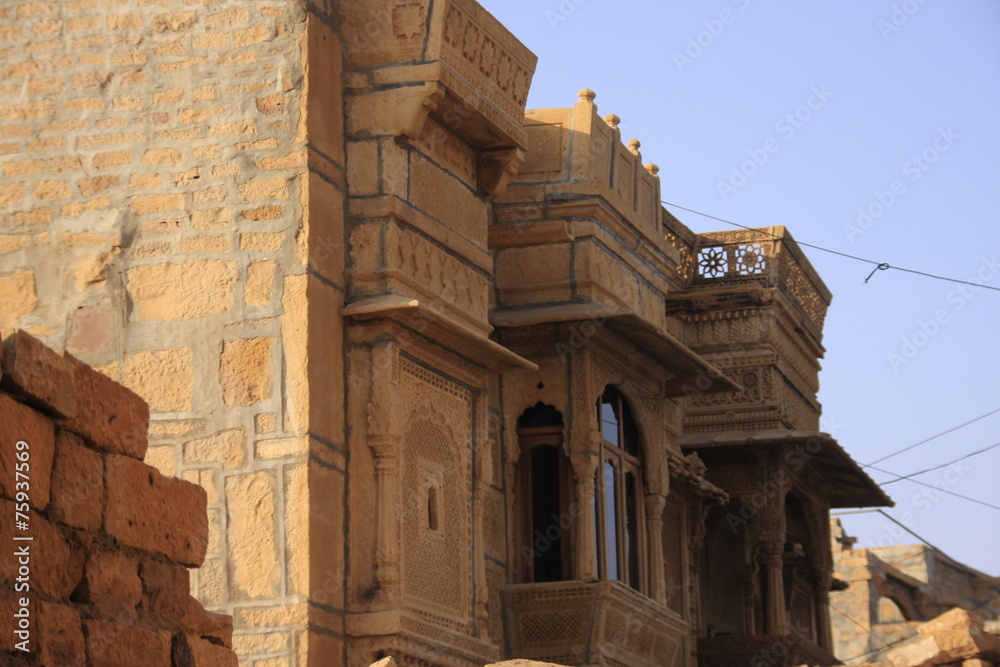 vieille maison dans le fort de Jaisalmer