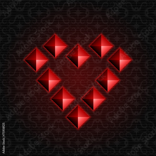 Heart Pyramids