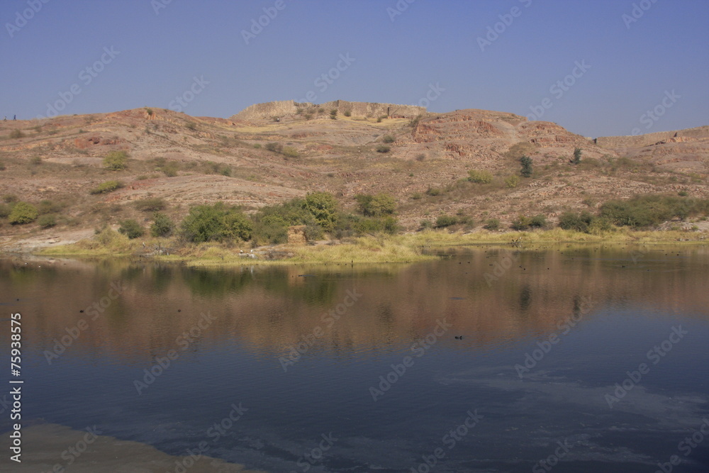 un lac eu Rajasthan