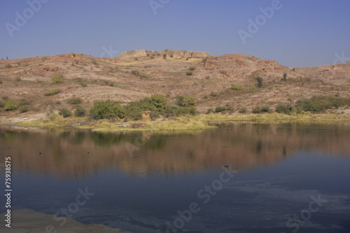 un lac eu Rajasthan