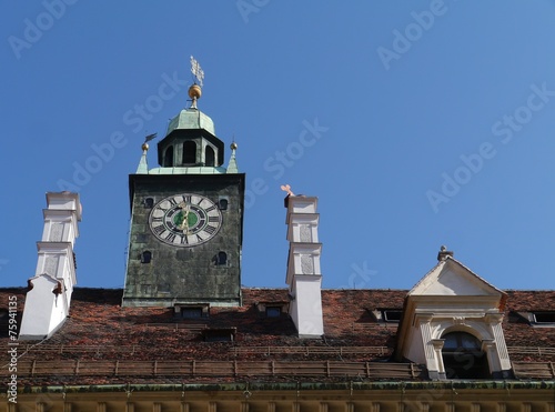 Landhouse of the federal state parliament in Graz photo