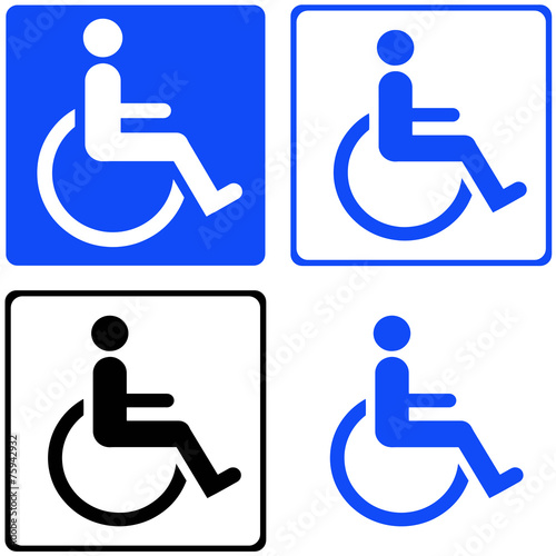 Handicap signs