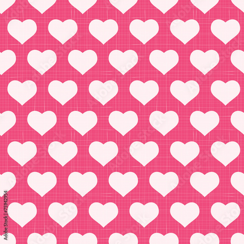 Obraz na płótnie Seamless heart background w salonie