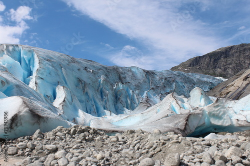 Nigardsbreen is a glacier in Norway. photo