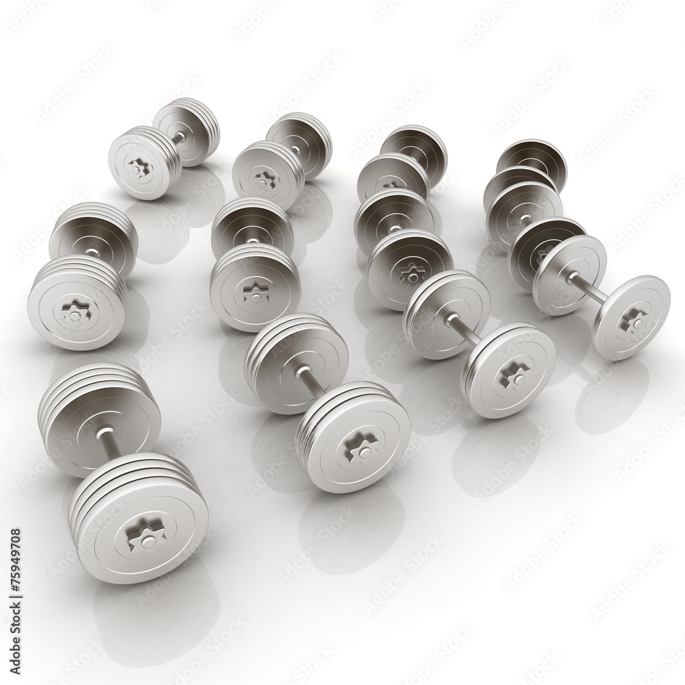 Fitness dumbbells Fitness dumbbells