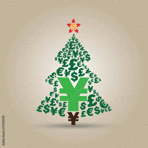 Christmas Yen Tree