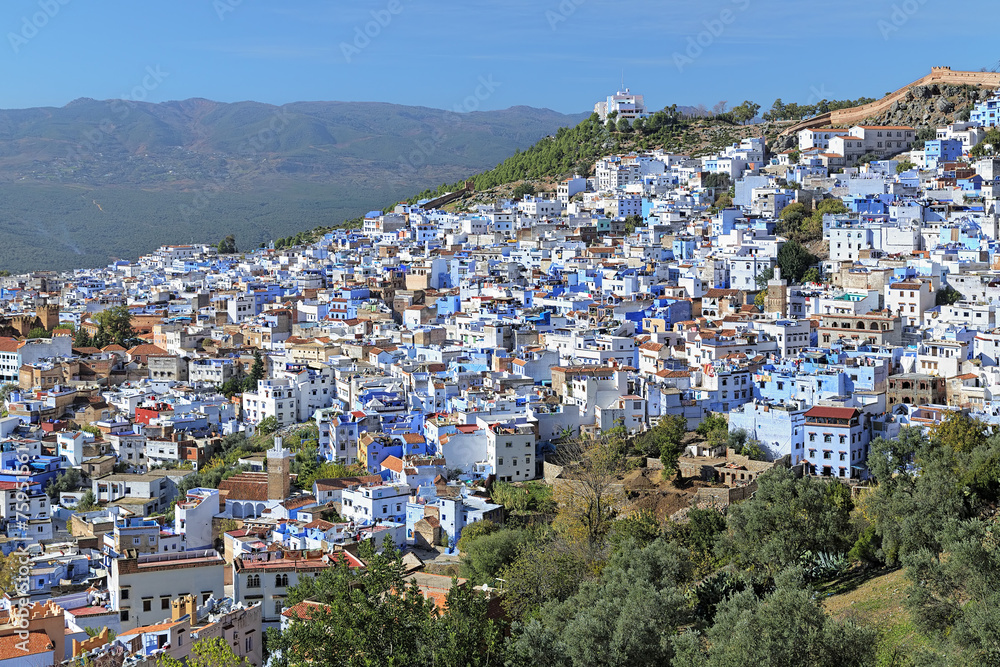 View of Chefchaouen, Morocco