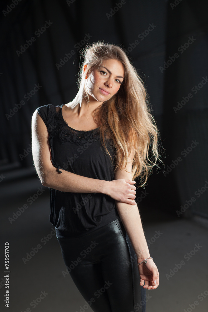 Woman posing for camera - Glamour Portrait