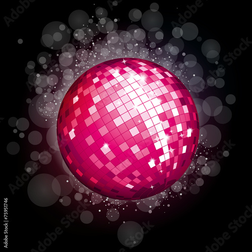 Pink Disco Ball