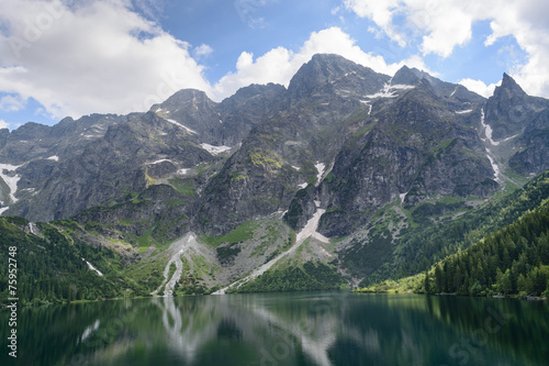 Lake Morskie Oko,Tatra National Park, Poland