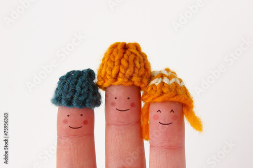 Happy finger family