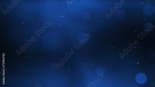 defocused abstract particles background (looping)